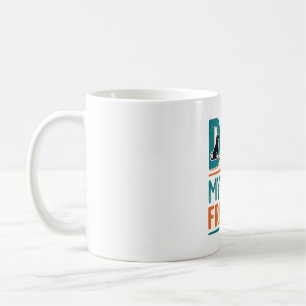 Hund mein bester Freund Vintage Hundeliebhaber-Shi Kaffeetasse
