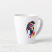 Hund Milchtasse (Rechte Ecke)