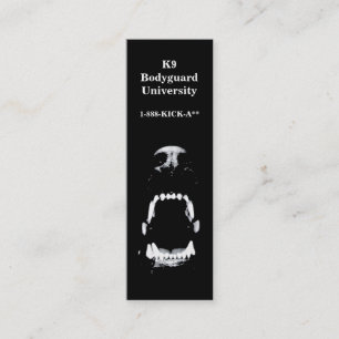 Hund Mini Visitenkarte