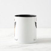 Hund mit Baderingen Tasse (Zentrum)