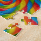 Hund mit Big Lollipop Puzzle (Seite)