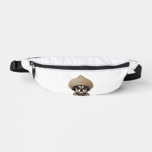 Hund mit brauner Farbe Bauchtasche