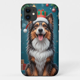 Hund mit einem lebendigen und freundlichen Ausdruc Case-Mate iPhone Hülle