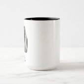 Hund mit einem Marienkäfer Tasse (Zentrum)