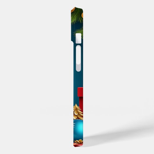 Hund mit flauschigem Fell Case-Mate iPhone Hülle (Rückseite / Links)