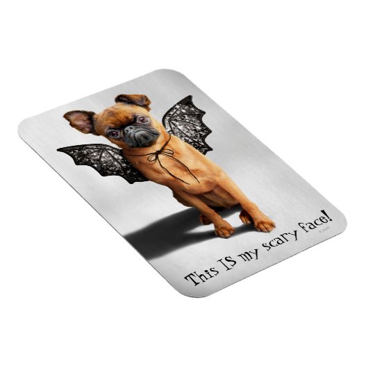 Hund mit Fledermausen Magnet (Rechte Seite)