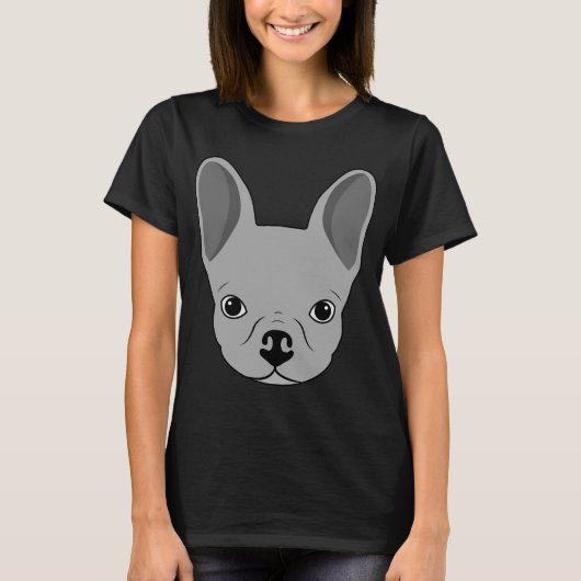 Hund mit großen Augen T-Shirt (Vorderseite)