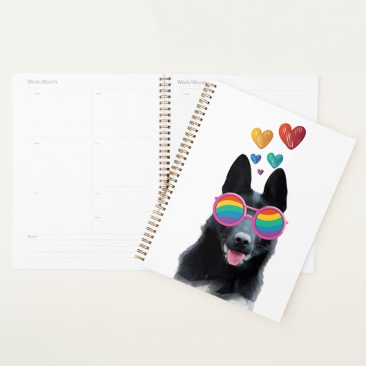 Hund mit Herz-Valentinstag Planer (Anzeige)