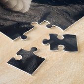 Hund mit Katze. Puzzle (Seite)