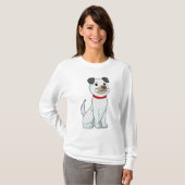 Hund mit Knochen T-Shirt (Vorne ganz)