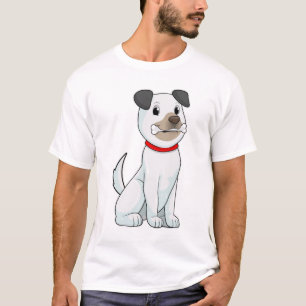 Hund mit Knochen T-Shirt