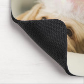 Hund mit Krone Mousepad (Ecke)