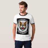 Hund mit Motivierend Text "Dare to Be Different" T-Shirt (Vorne ganz)