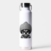 Hund mit Originalfarbe Trinkflasche (Vorne)