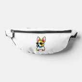 Hund mit Sonnenbrille Bauchtasche (Ablage )
