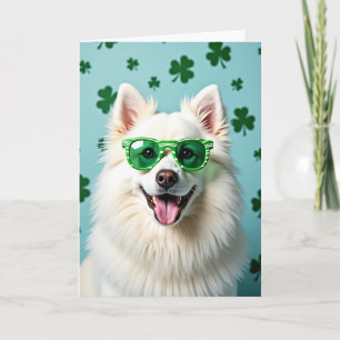 Hund Mit Sonnenbrille Lächeln Karte