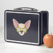 Hund mit Sonnenbrille Metall Brotdose (Beispiel)