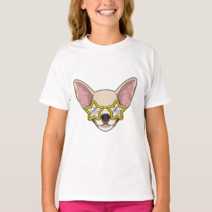 Hund mit Sonnenbrille T-Shirt