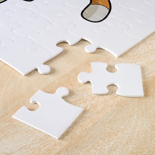 Hund mit Trashcan Puzzle (Seite)