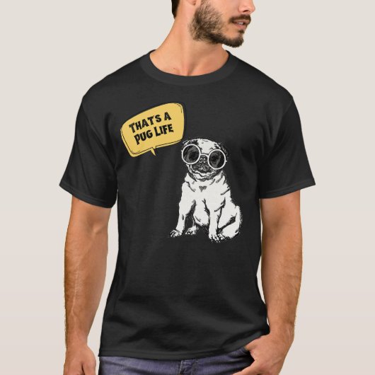 Hund Mops Labrador Welpe T-Shirt (Vorderseite)