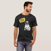 Hund Mops Labrador Welpe T-Shirt (Vorne ganz)