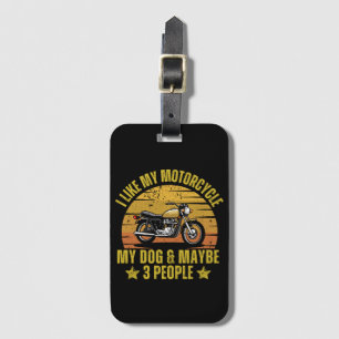 Hund Motorrad Gepäckanhänger