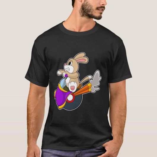 Hund Motorrad T-Shirt (Vorderseite)