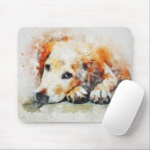 Hund Mousepad (Mit Mouse)