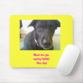 Hund Mousepad "vermisst Sie " (Mit Mouse)