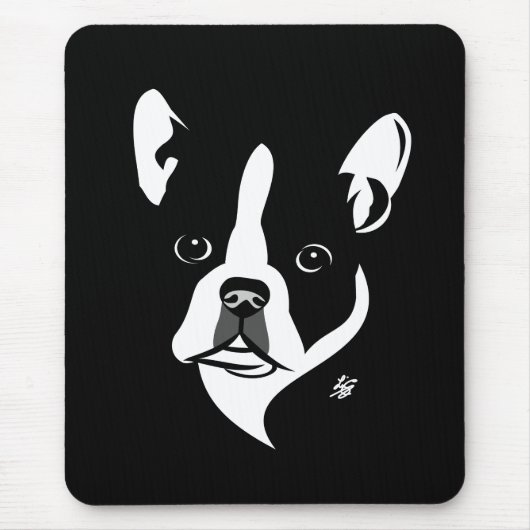 Hund Mousepads Bostons Terrier (Vorne)