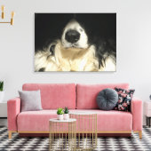 Hund nah leinwanddruck (Insitu (Wohnzimmer))