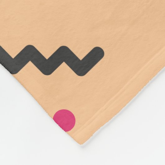 Hund Nahtloses Muster Vector Fleecedecke (Ecke)