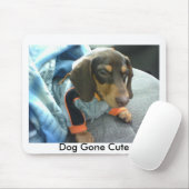 Hund niedlich gegangen mousepad (Mit Mouse)