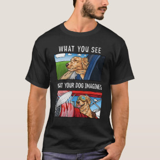 Hund Niedlich Hunde Hunde Artwork T-Shirt
