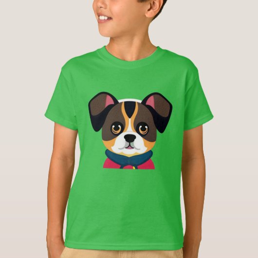 HUND NIEDLICH T-Shirt (Vorderseite)