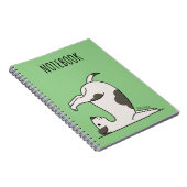 Hund - Niedlicher Yoga-Hund für Hund Lover, Yoga L Notizblock (Rechte Seite)
