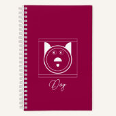 Hund Notizblock (Vorderseite)