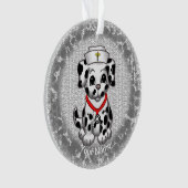 Hund Nurse Ornament (Vorderseite)