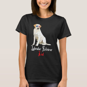 Hund Papa Welpe Vater Labrador Retriever T-Shirt