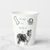 Hund Pappbecher (Vorderseite)