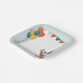 Hund Pappteller (Gewinkelt)