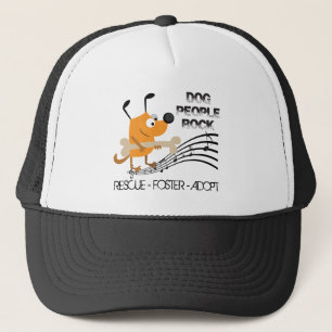 Hund People Rock Trucker Hat Truckerkappe