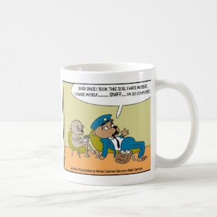 Hund per Post in Therapie Lustige Außergewöhnliche Kaffeetasse