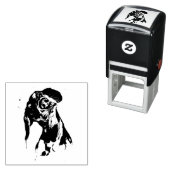 Hund Permastempel (Beispiel)