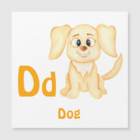 Hund personalisieren ABC: Buchstabe D - Ihren Name