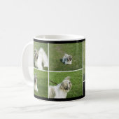 Hund - personalisierter Text Kaffeetasse (Vorderseite Links)