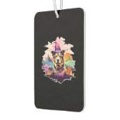 Hund Pink Halloween Autolufterfrischer (Links)