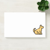 Hund Post-it Klebezettel (Büro)