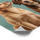 Hund Poster (Ecke)