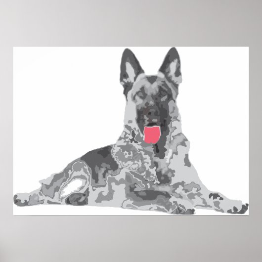 Hund Poster (Vorne)